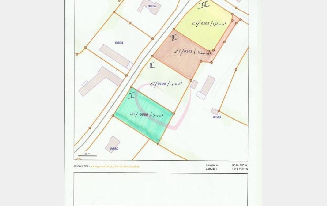 COEUR IMMOBILIER : Ground | SOULEUVRE-EN-BOCAGE (14350) | 1 500 m2 | 35 000 € 