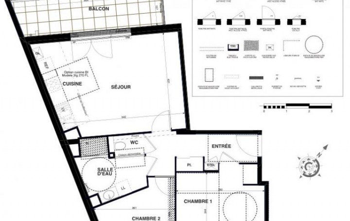 COEUR IMMOBILIER : Appartement | NANTES (44000) | 62 m2 | 376 000 € 